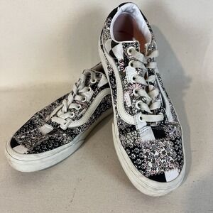 VANS Old Skool Patchwork Floral Women's 7 Men's 5.5 Cottagecore Skate‎